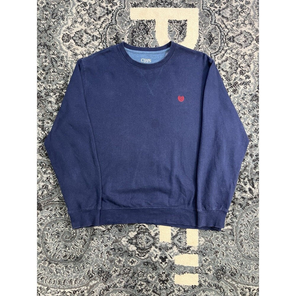 Vintage 90’s Chaps Crewneck Sweatshirt Mens Size XL Preppy Classic Y2K